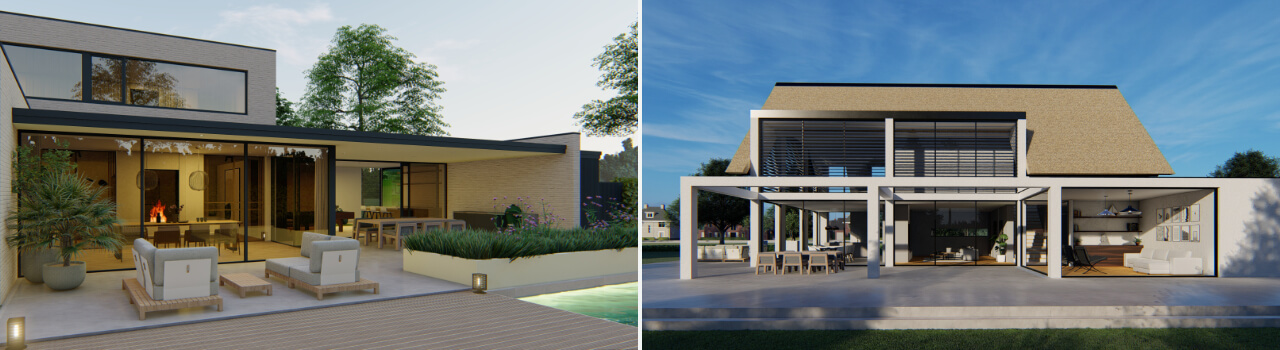 Architect villa ontwerp op maat